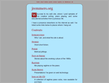 Tablet Screenshot of jremmers.org